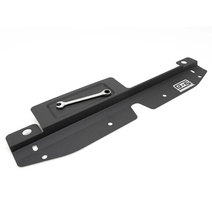 GrimmSpeed 08+ Subaru Impreza/WRX/STI Radiator Shroud w/Tool Tray - Black - 096008