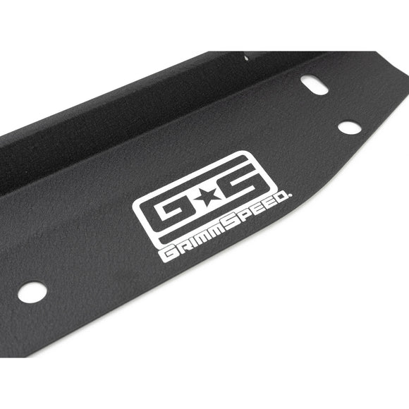 GrimmSpeed 08+ Subaru Impreza/WRX/STI Radiator Shroud w/Tool Tray - Black - 096008