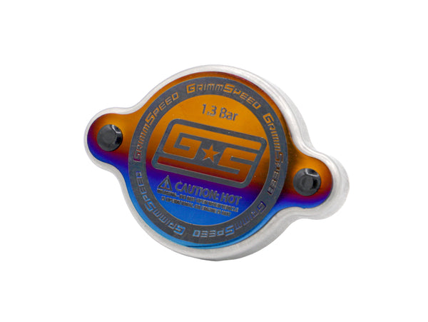 GrimmSpeed - Titanium Radiator Cap – 1.3 Bar - GRM113061.A