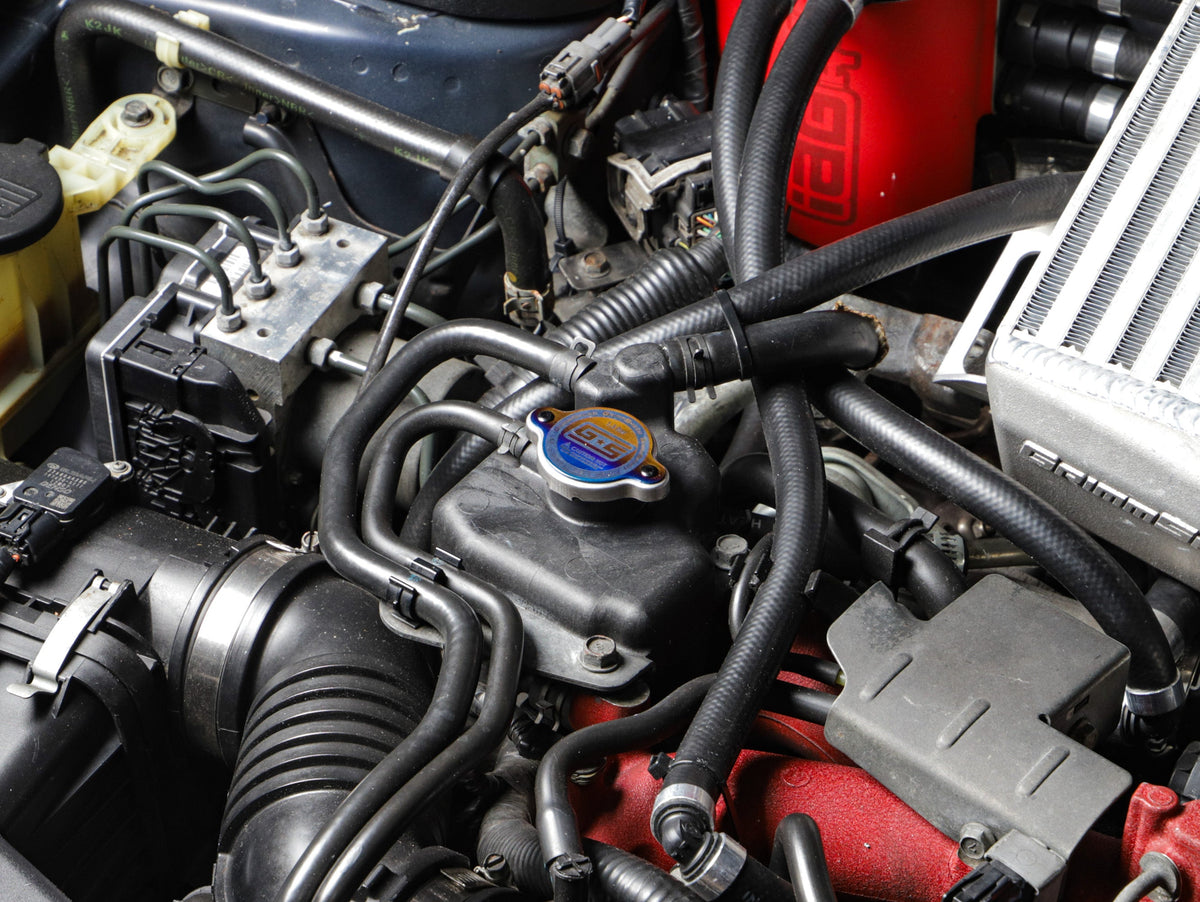 GrimmSpeed - Titanium Radiator Cap – 1.3 Bar - GRM113061.A