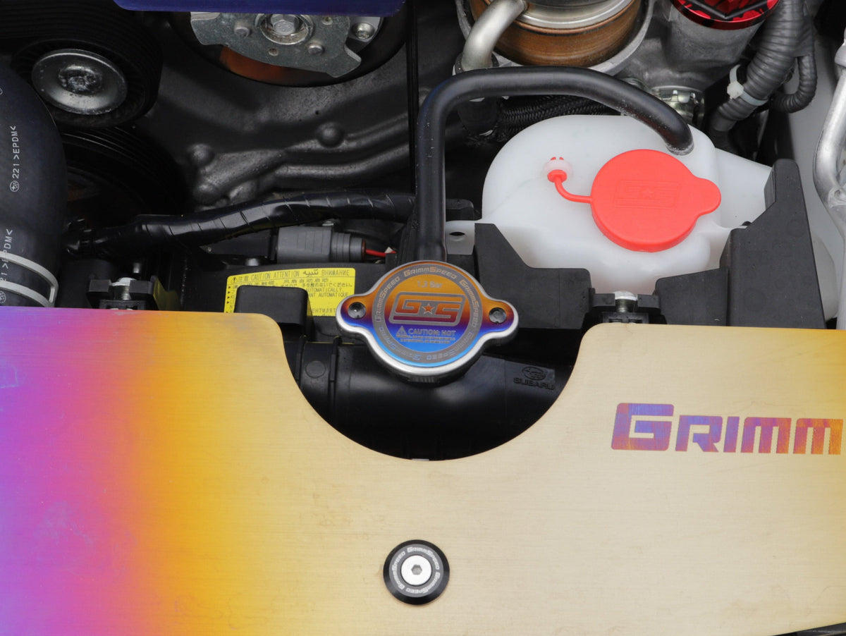 GrimmSpeed - Titanium Radiator Cap – 1.3 Bar - GRM.1013.1.TI