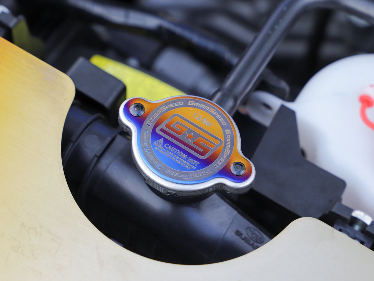 GrimmSpeed - Titanium Radiator Cap – 1.3 Bar - GRM.1013.1.TI