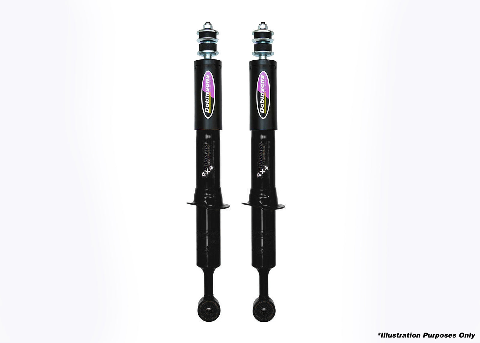 DOBINSONS GAS STRUT - EXTENDED TRAVEL - GS59-574 - Black