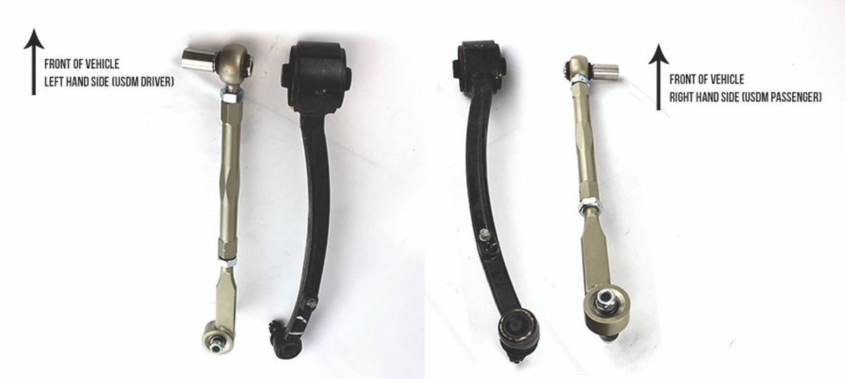 ISR Performance Front Tension Rods - 2009+ Hyundai Genesis Coupe - PRO - IS-EL-019-PRO