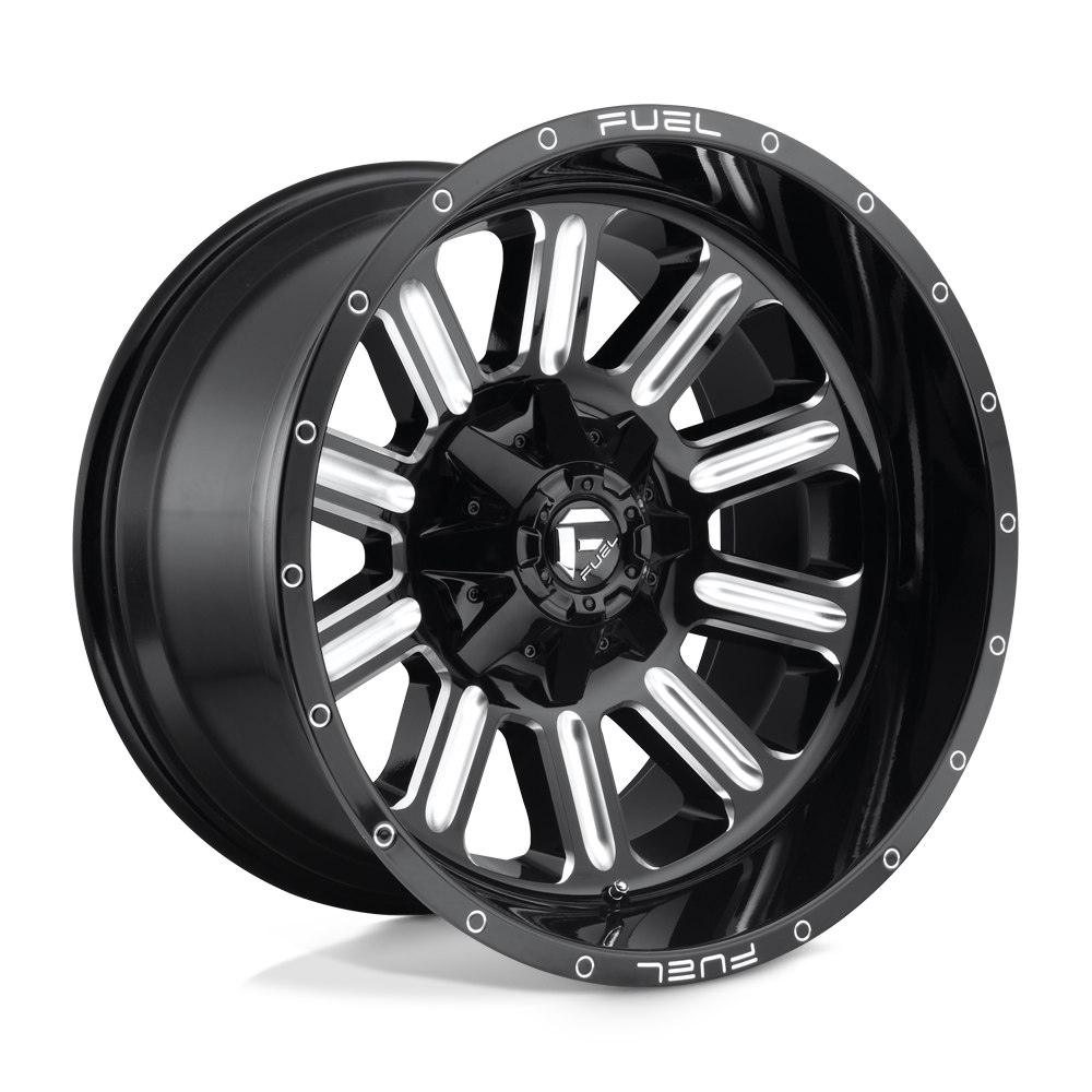 Fuel Off-Road D620 20X9 Gloss Black Milled 6x132/5.5 +19mm