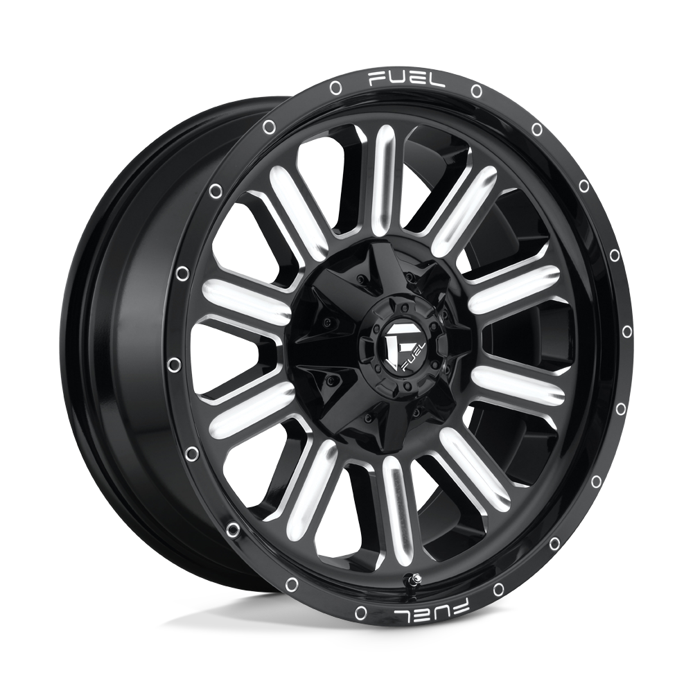 Fuel Off-Road D620 20X9 Gloss Black Milled 8x165.1 +1mm