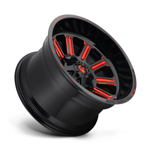 Fuel Off-Road D621 20X10 Gloss Black W/ Red Tint 6x135/5.5 -19mm