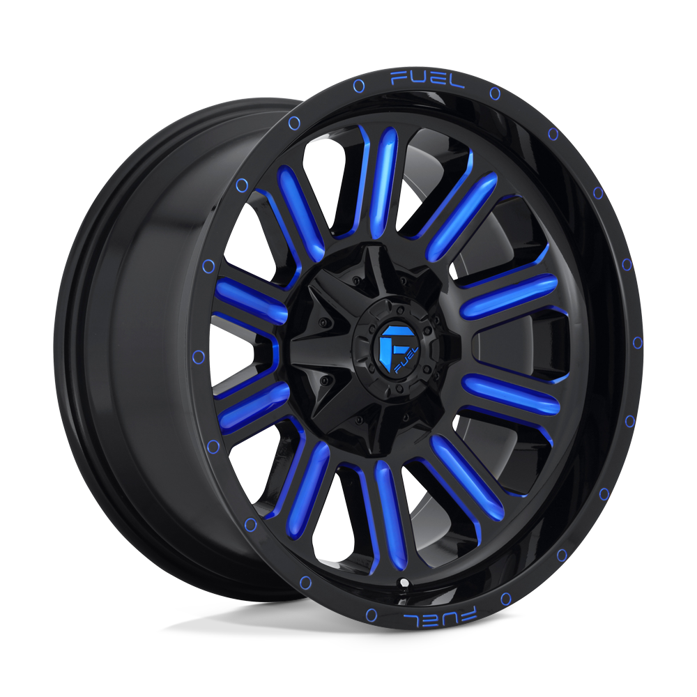 Fuel Off-Road D646 18X9 Gloss Black W/ Blue Tint 6x135/5.5 +2mm