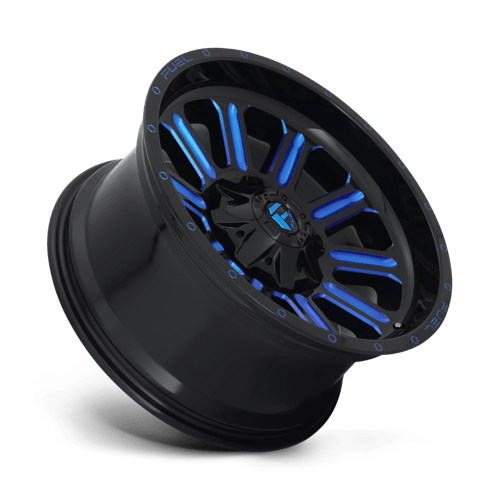 Fuel Off-Road D646 22X12 Gloss Black W/ Blue Tint 6x135/5.5 -45mm