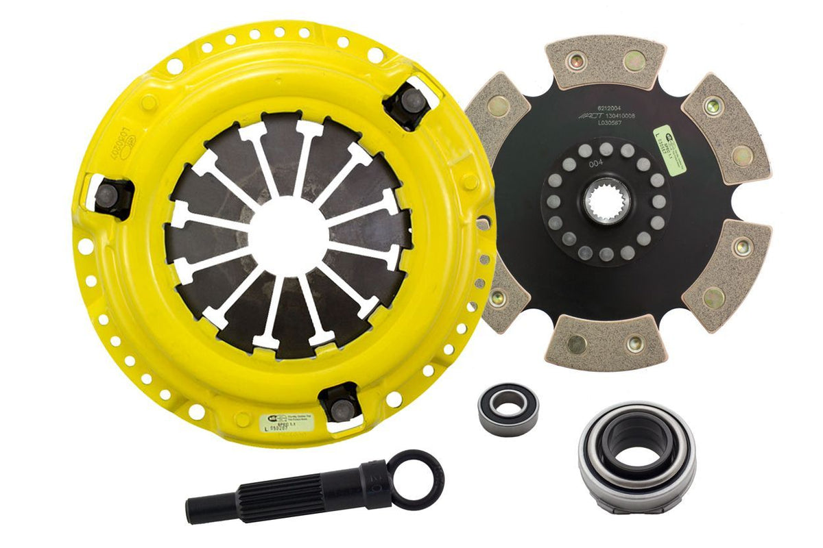 ACT 1990 Honda Civic MaXX/Race Rigid 6 Pad Clutch Kit - HC4-XXR6