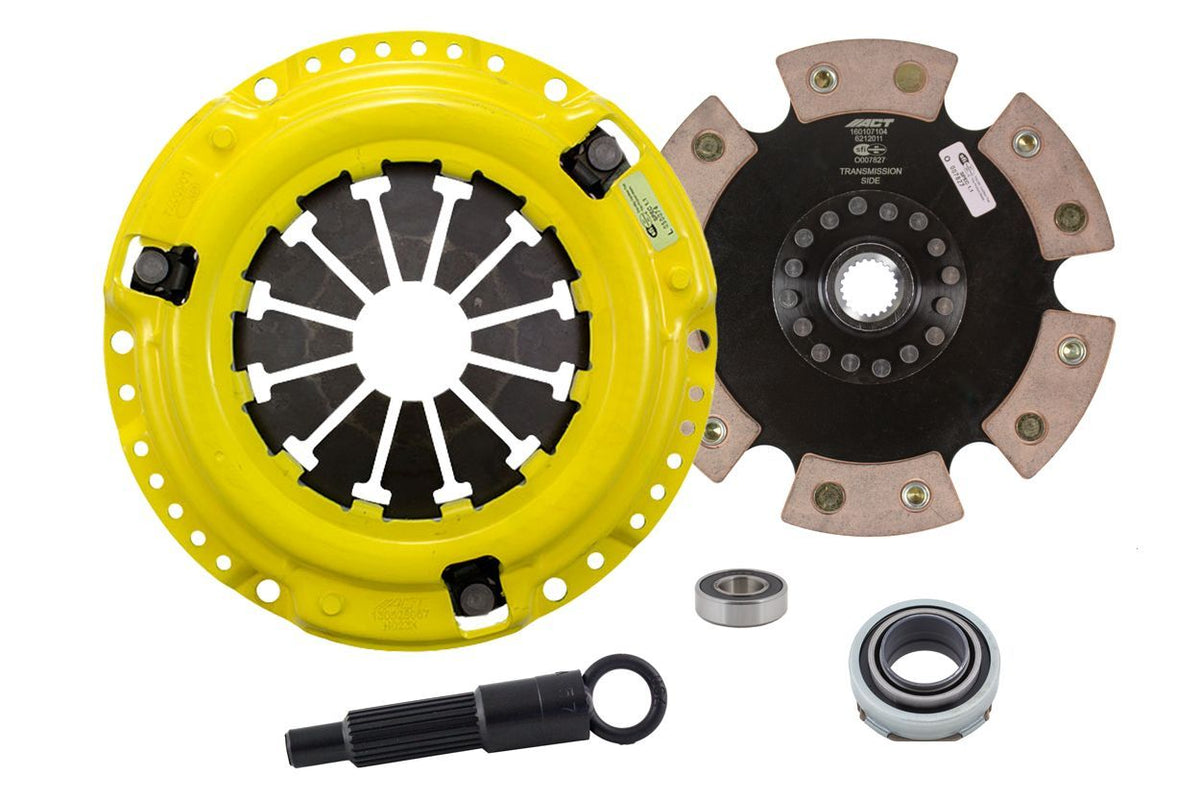 ACT 1988 Honda Civic XT/Race Rigid 6 Pad Clutch Kit - HC6-XTR6