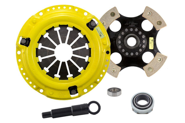 ACT 1988 Honda Civic XT/Race Rigid 4 Pad Clutch Kit - HC7-XTR4