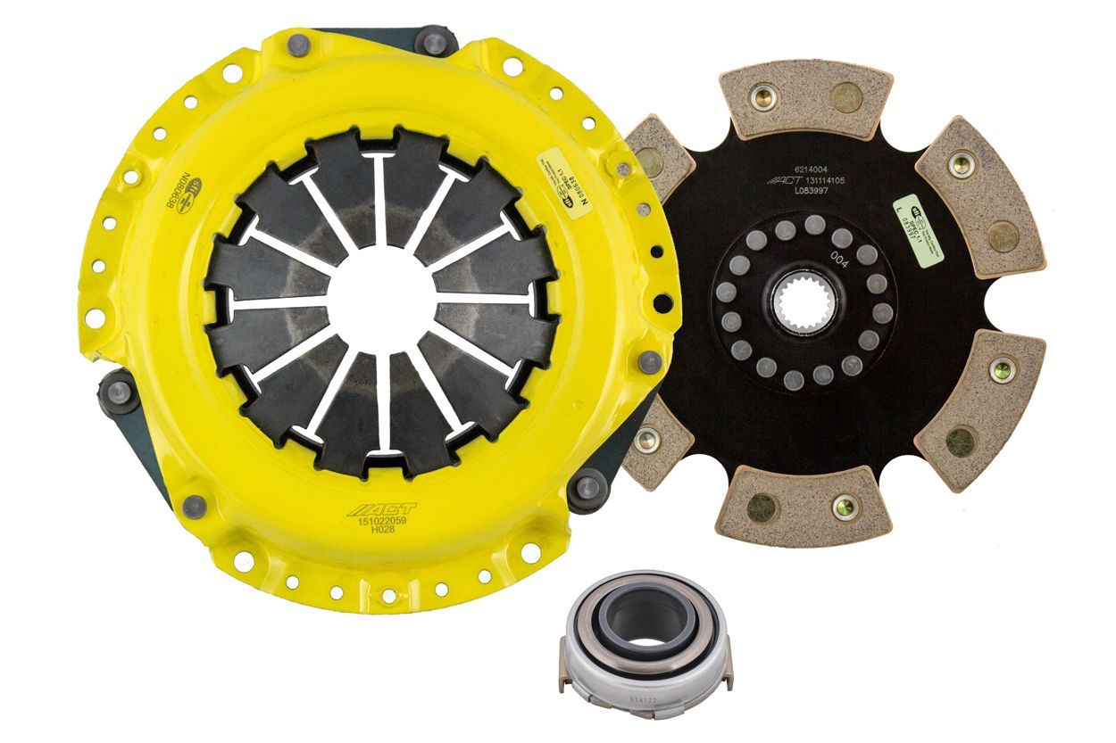 ACT 2006 Honda Civic HD/Race Rigid 6 Pad Clutch Kit - HC9-HDR6
