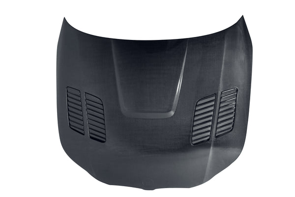 Seibon 04-10 BMW 5 Series 4 dr E60 (Inc M5) GTR-Style Carbon Fiber Hood - HD0407BMWE60-GTR