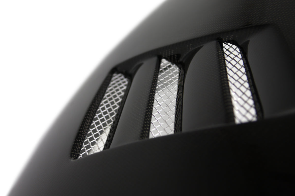 Seibon 06-10 Honda Civic 4 Door TM Style Carbon Fiber Hood - HD0607HDCV4D-TM