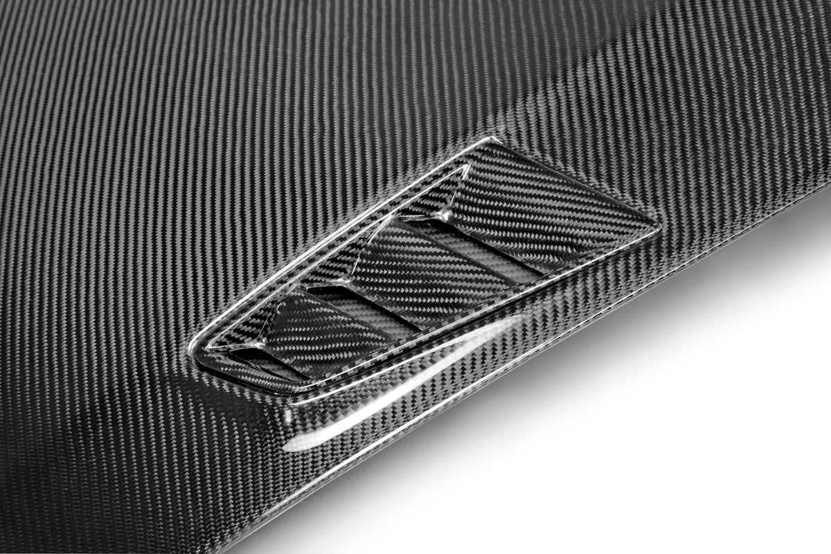 Seibon 06-10 Honda Civic 4 Door JDM / Acura CSX (FD1/2/3/5) MG II Carbon Fiber Hood - HD0607HDCV4DJ-MGII