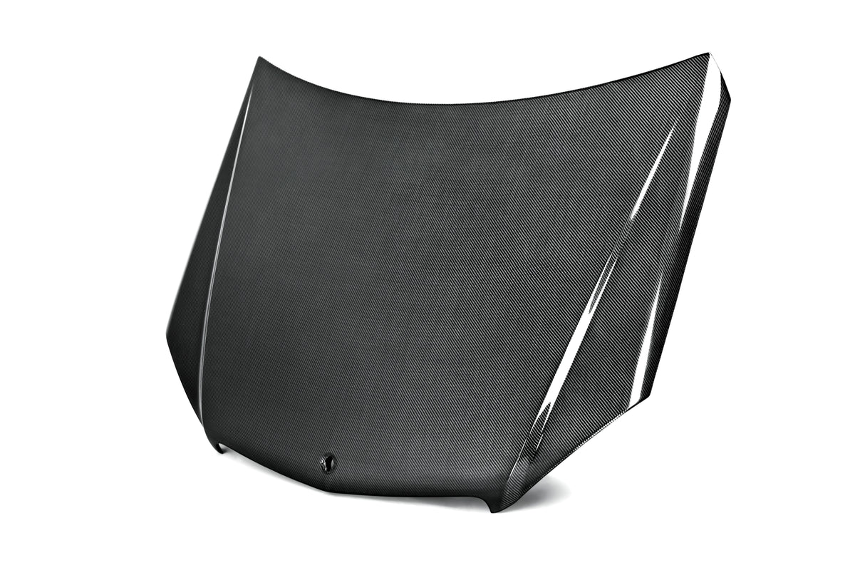 Seibon 07-11 Mercedes Benz C-Class (Does Not Fit C63) OEM-Style Carbon Fiber Hood - HD0709MBW204-OE