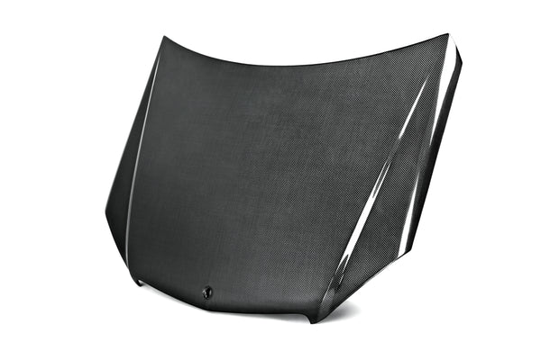 Seibon 07-11 Mercedes Benz C-Class (Does Not Fit C63) OEM-Style Carbon Fiber Hood - HD0709MBW204-OE