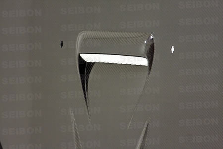 Seibon 08-12 Mitsubishi Evolution X CW-style Carbon Fiber Hood - HD0809MITEVOX-CW