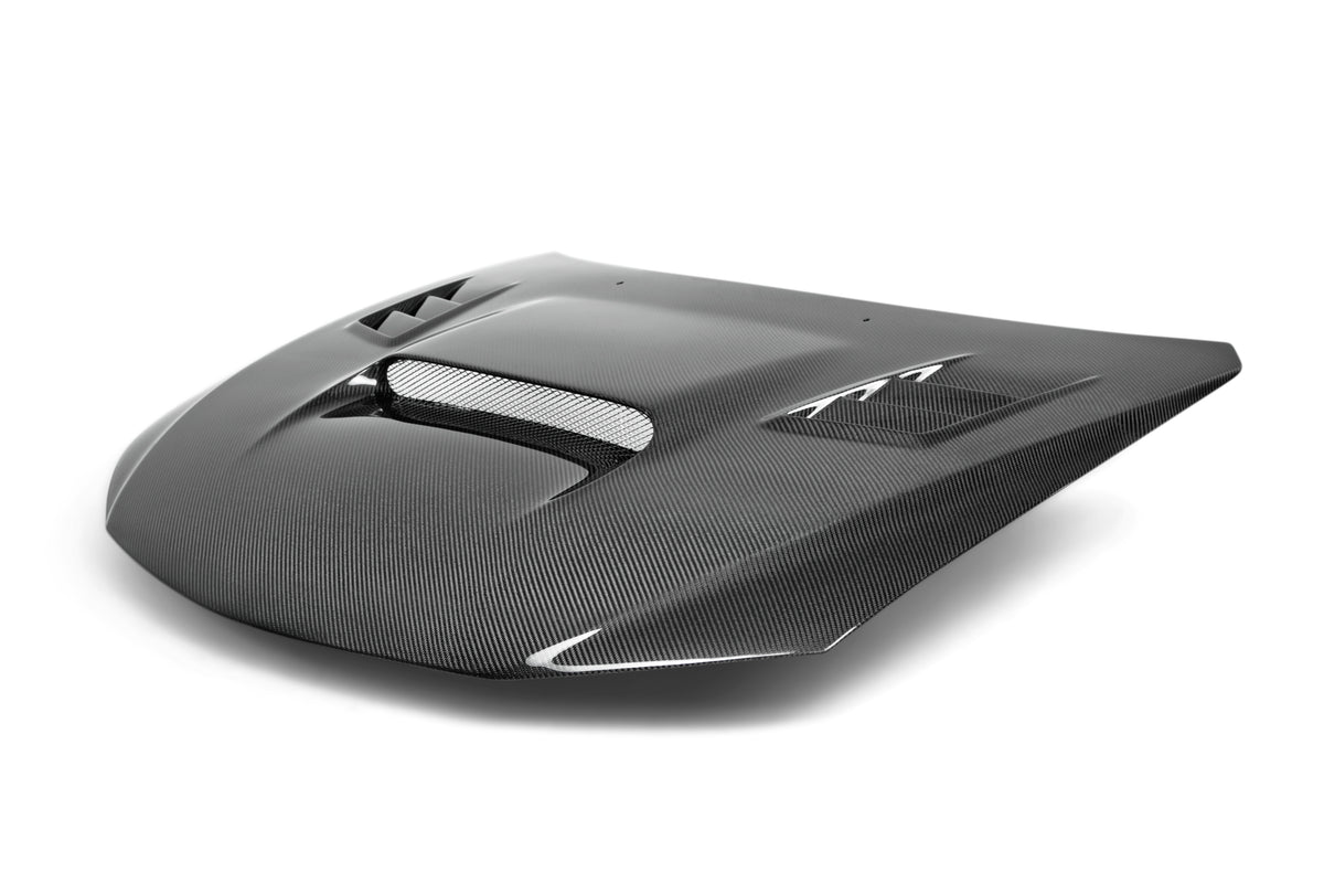 Seibon 08-09 Subaru WRX/STi CW-style Carbon Fiber Hood - HD0809SBIMP-CW