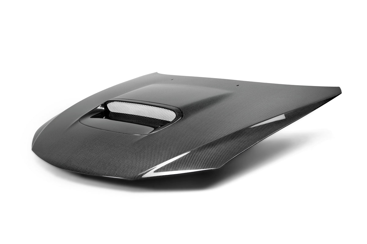 Seibon 08-09 Subaru WRX/STi OEM Carbon Fiber Hood - HD0809SBIMP-OE