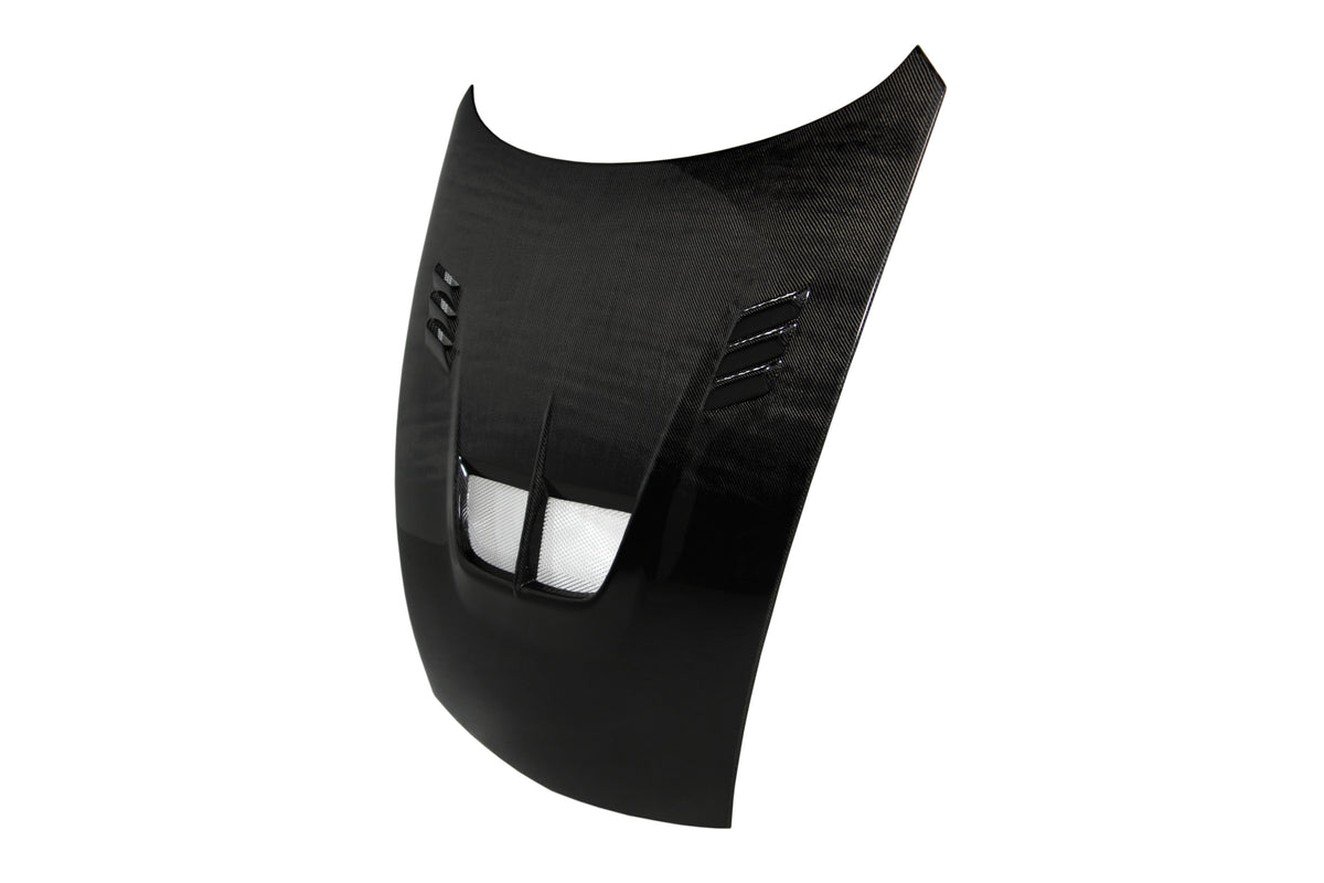 Seibon 09-12 Nissan 370z/Fairlady Z (Z34) BD-style Carbon Fiber Hood - HD0910NS370-BD