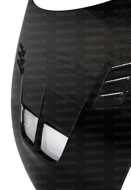 Seibon 09-12 Nissan 370z/Fairlady Z (Z34) BD-style Carbon Fiber Hood - HD0910NS370-BD