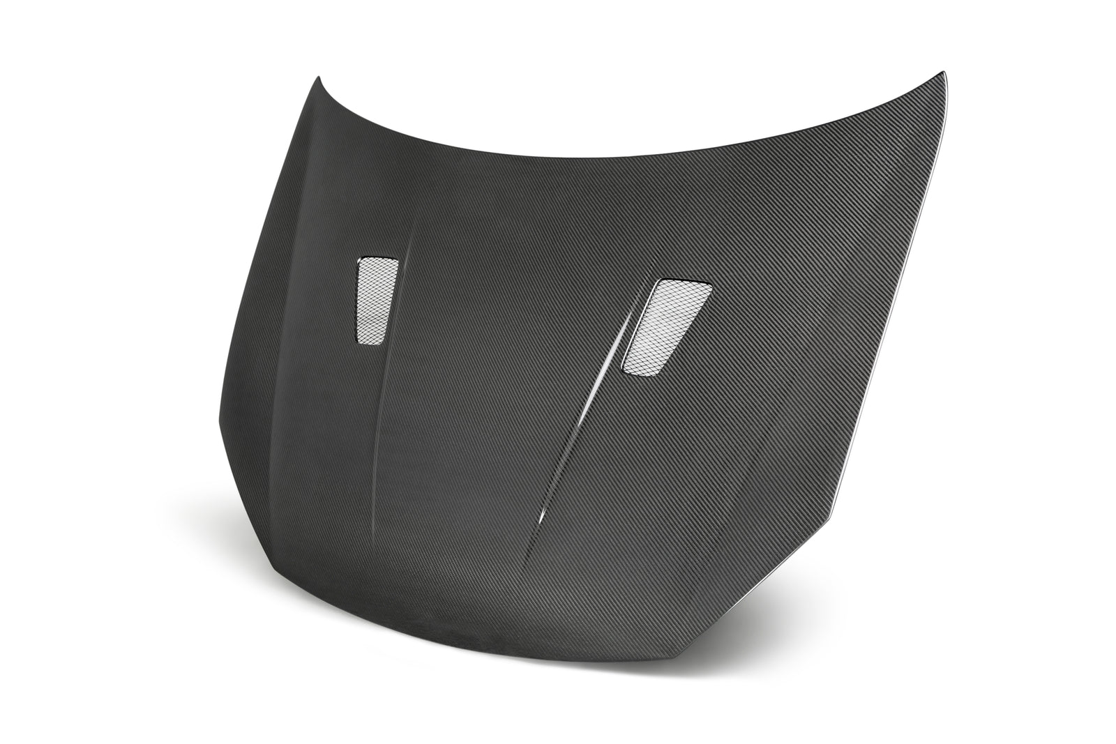 Seibon 10-11 VW Golf GTI 5K/MK6 TM Carbon Fiber Hood w/ Shaved Emblem - HD1011VWGTIB-TM