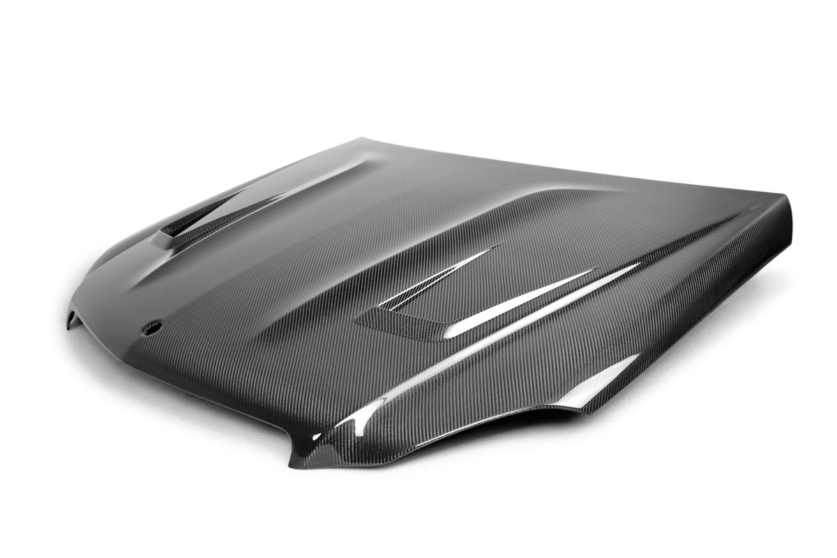 Seibon 12-14 Mercedes C-Class GT Style Carbon Fiber Hood - HD1112MBW204-GT