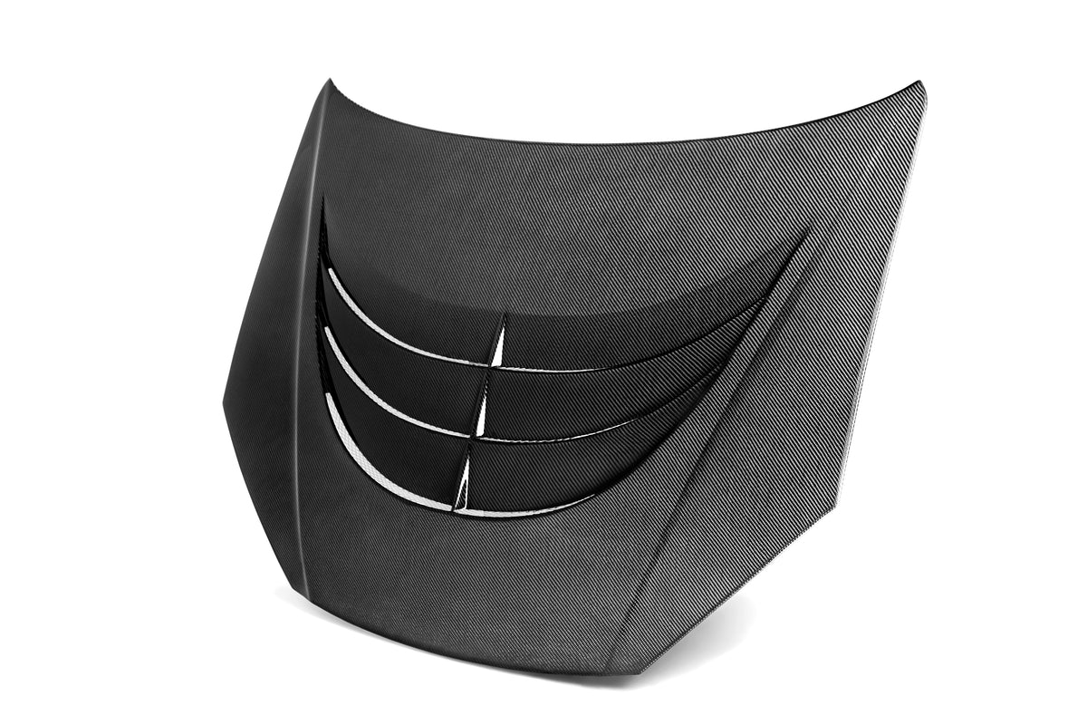 Seibon 12-13 Hyundai Genesis SC Carbon Fiber Hood - HD1213HYGEN2D-SC
