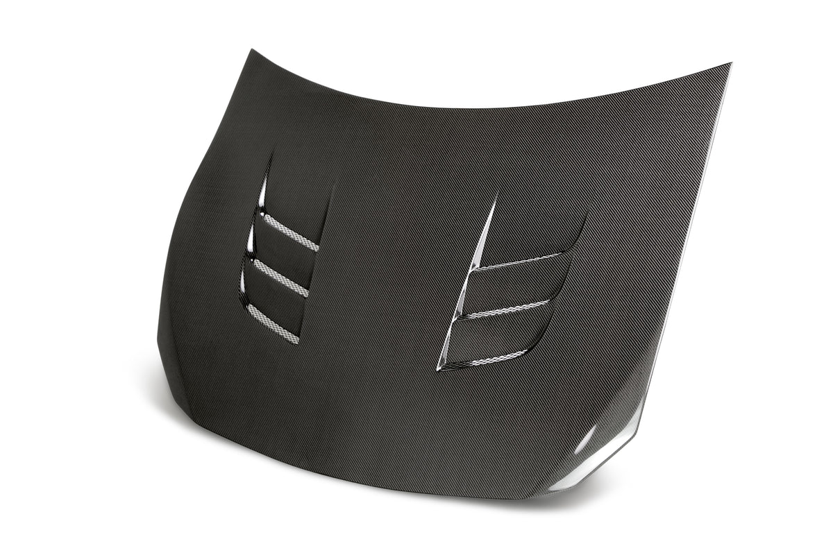 Seibon 12-13 BRZ/FRS TS Style Carbon Fiber Hood - HD1213SCNFRS-TS