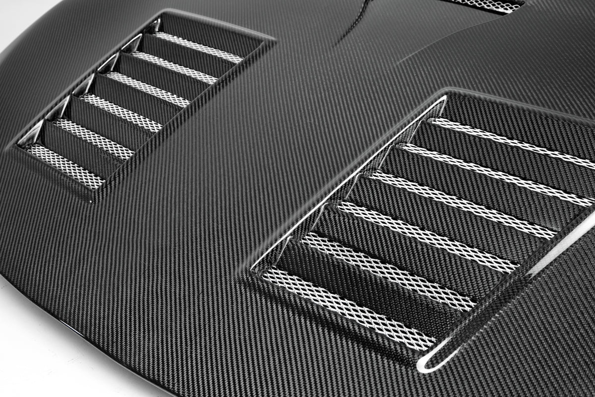 Seibon 12-13 BRZ/FRS VT Style Carbon Fiber Hood - HD1213SCNFRS-VT
