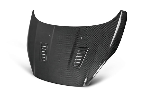 Seibon 14+ Ford Fiesta RS Style Carbon Fiber Hood - HD14FDFI-RS