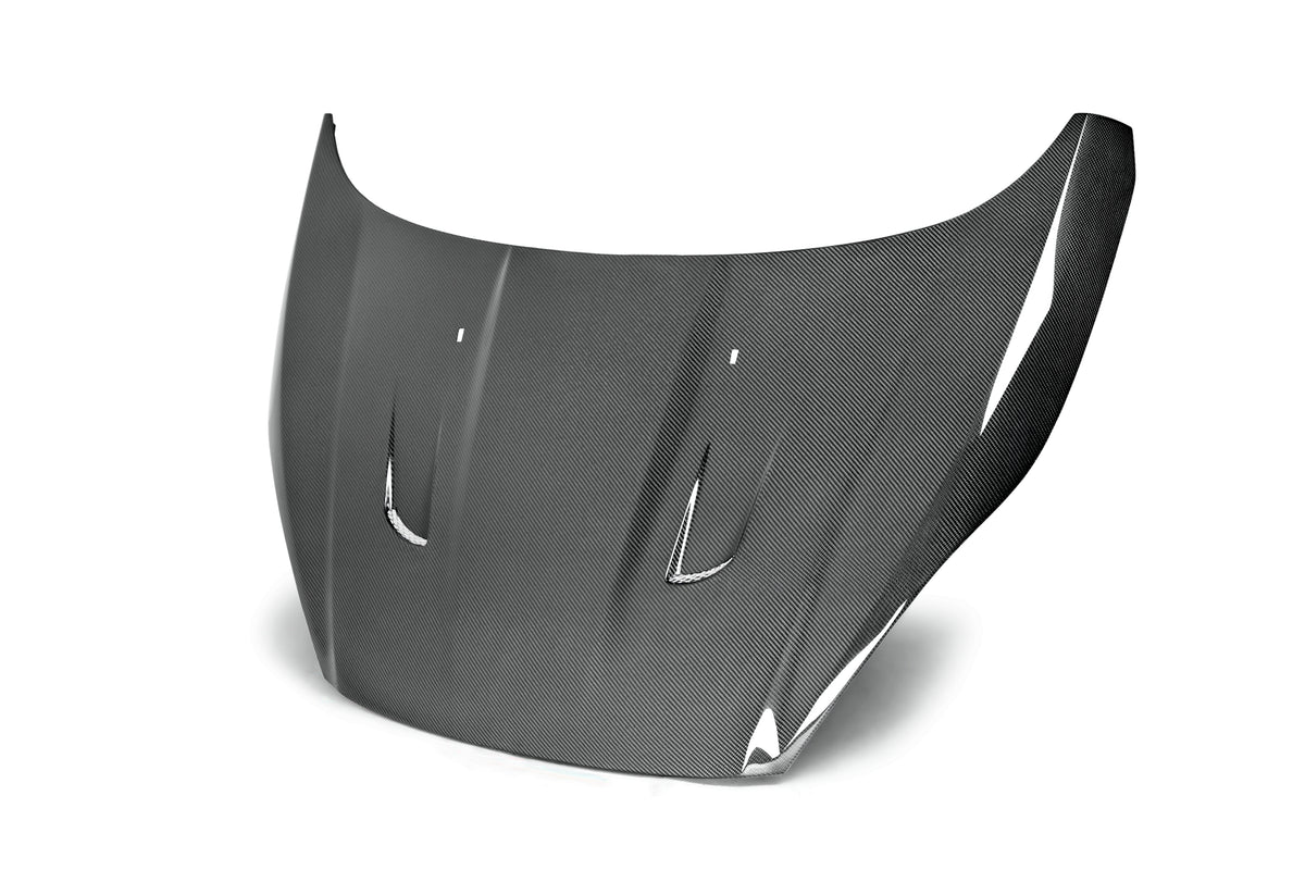 Seibon 14+ Ford Fiesta TM Style Carbon Fiber Hood - HD14FDFI-TM