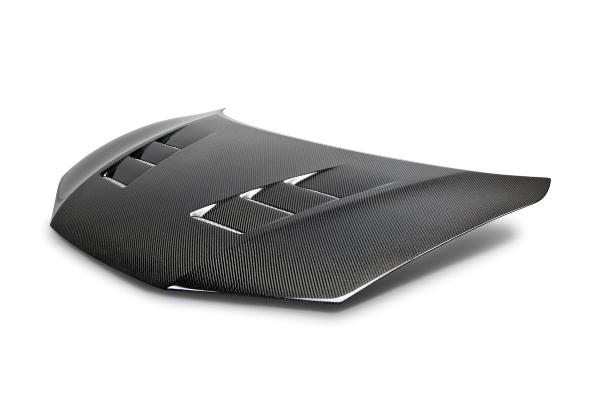 Seibon 14-15 Honda Civic 2dr TS-Style Carbon Fiber Hood - HD14HDCV2D-TS