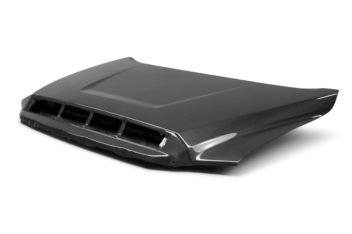 Seibon 14-20 Toyota Tundra OEM Style Carbon Fiber Hood - HD14TYTU-OE