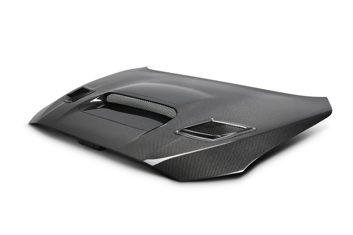 Seibon 15-17 Subaru Impreza WRX/STI CS Style Carbon Fiber Hood - HD15SBIMP-CS