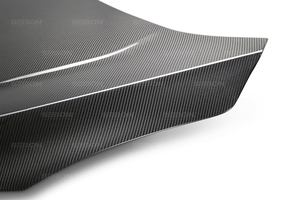 Seibon 2016-2017 Honda Civic Coupe/Sedan/Hatchback OEM Style Carbon Fiber Hood - HD16HDCV-OE