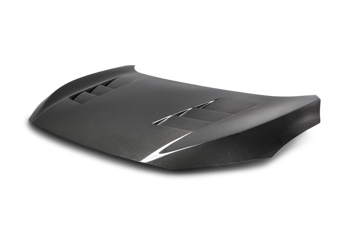 Seibon 2016-2018 Honda Civic Coupe/Sedan/Hatchback TS-Style Carbon Fiber Hood - HD16HDCV-TS