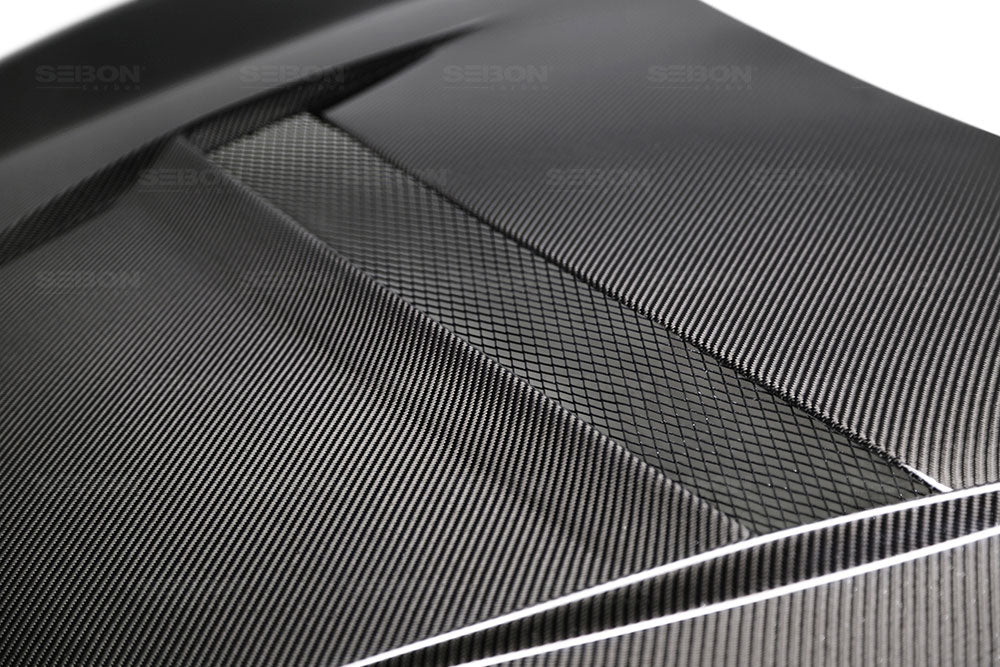 Seibon 2016-2017 Honda Civic Coupe/Sedan/Hatchback VS-Style Carbon Fiber Hood - HD16HDCV-VS
