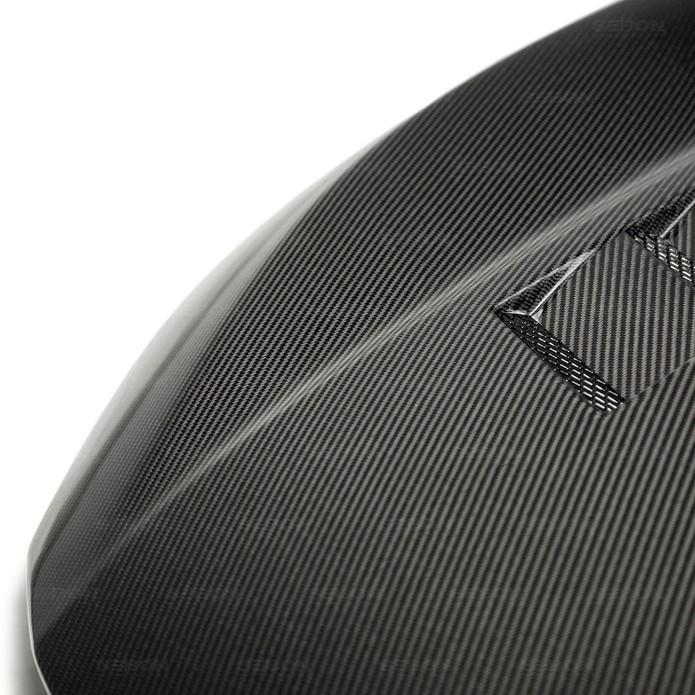 Seibon 17-18 Honda Civic Type-R TS-Style Carbon Fiber Hood - HD17HDCVR-TS