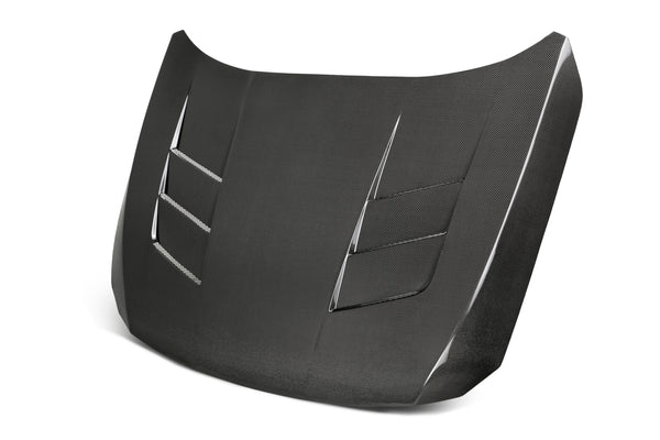Seibon 18-20 Honda Accord TS-Style Carbon Fiber Hood - HD18HDACC-TS