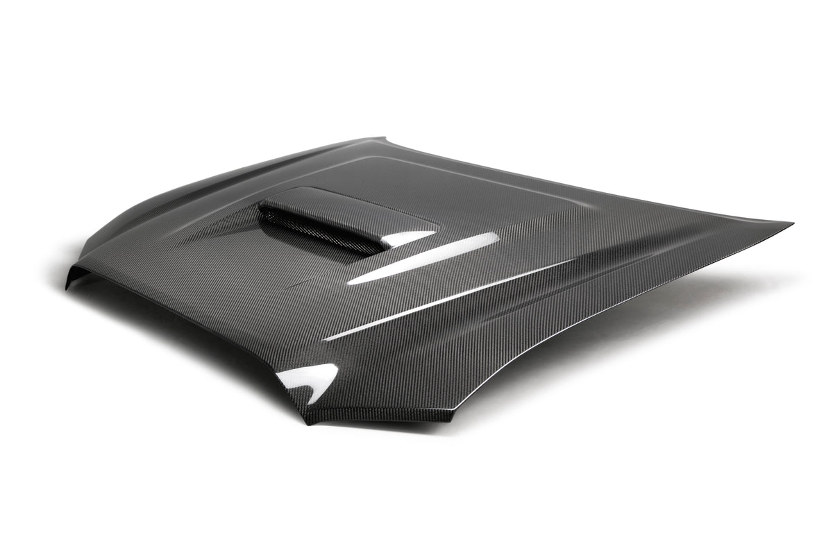 Seibon 2018+ Toyota Tacoma TR-Style Carbon Fiber Hood - HD18TYTA-TR
