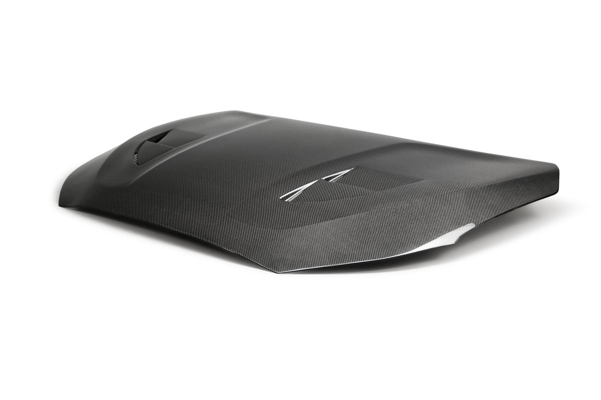 Seibon 2019 Hyundai Veloster TS-Style Carbon Fiber Hood - HD19HYVEL-TS