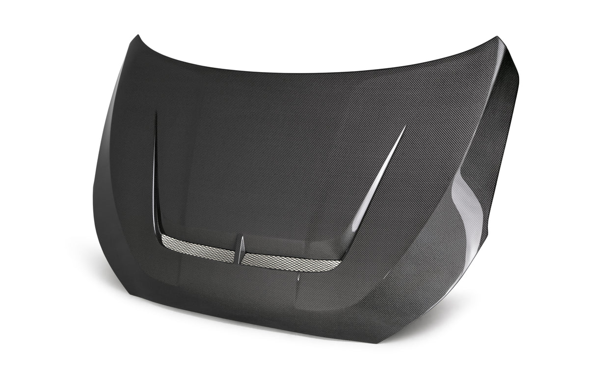Seibon 2019 Hyundai Veloster VT-Style Carbon Fiber Hood - HD19HYVEL-VT