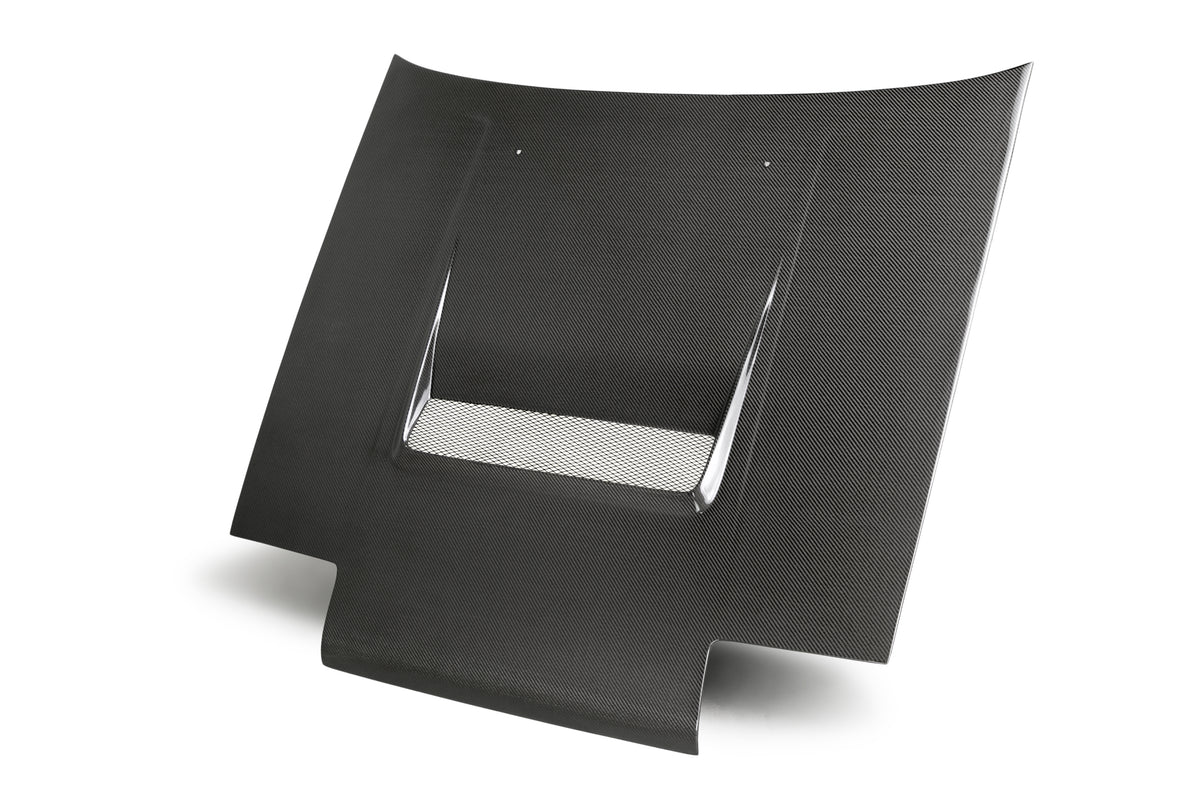Seibon 84-87 Toyota Corolla (AE86) DV Style Carbon Fiber Hood - HD8487TYAE86C-DV