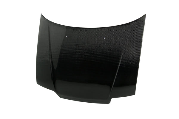 Seibon 88-91 Honda Civic HB/CRX (EC3 or ED8/9) OEM-Style Carbon Fiber Hood - HD8891HDCRX-OE