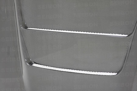 Seibon 90-94 Nissan Skyline R32 (BNR32)  DVII Carbon Fiber Hood - HD9094NSR32-DVII