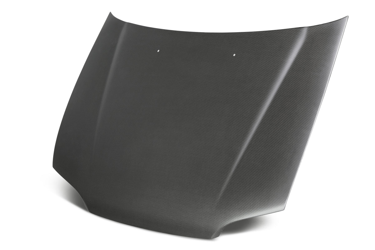 Seibon 1992-1995 Honda Civic Coupe OEM-Style Dry Carbon Fiber Hood - HD9295HDCV2D-OE-DRY