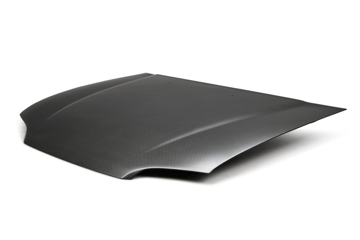 Seibon 1992-1995 Honda Civic Coupe OEM-Style Dry Carbon Fiber Hood - HD9295HDCV2D-OE-DRY